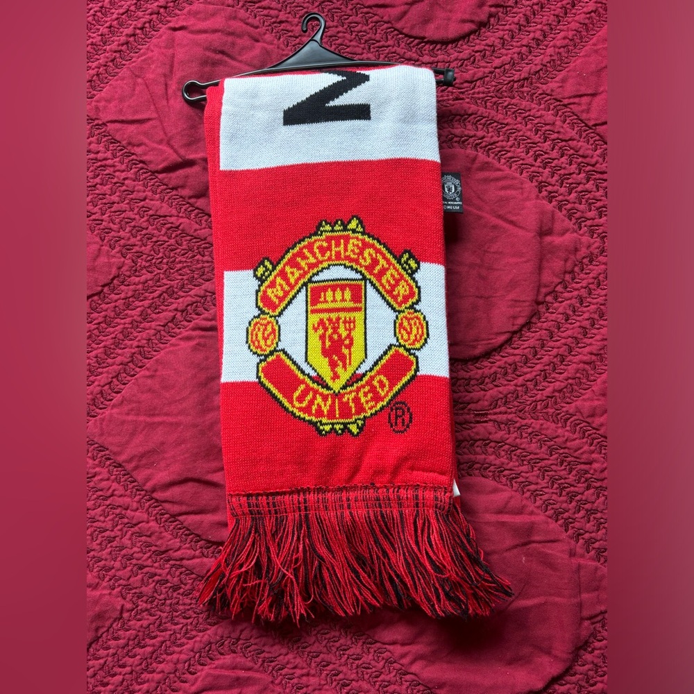 OFFICIAL MANCHESTER UNITED SCARF ORIGINAL